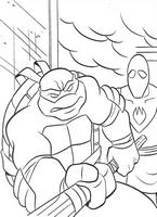 kolorowanki Wojownicze Żółwie Ninja Donatello numer  23
